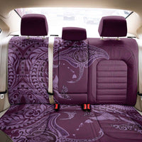 Hawaiian Manta Ray and Polynesian Tribal Tattoo Back Car Seat Cover Pink Color LT03