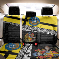 New Zealand Wellington Back Car Seat Cover The Capital's Emblems Flag and Koru Art