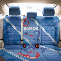 Samoa Independence Day Back Car Seat Cover Anniversary 63th-Siapo Art