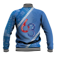Samoa Independence Day Baseball Jacket Anniversary 63th-Siapo Art