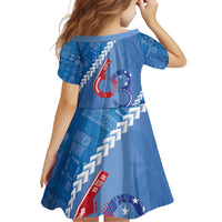 Samoa Independence Day Family Matching Off Shoulder Maxi Dress and Hawaiian Shirt Anniversary 63th-Siapo Art LT03 - Polynesian Pride
