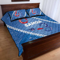 Samoa Independence Day Quilt Bed Set Anniversary 63th-Siapo Art