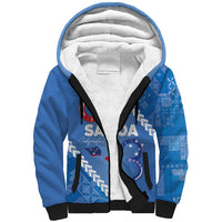 Samoa Independence Day Sherpa Hoodie Anniversary 63th-Siapo Art