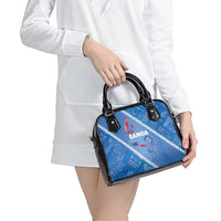 Samoa Independence Day Shoulder Handbag Anniversary 63th-Siapo Art LT03 - Polynesian Pride