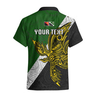 Personalised Papua New Guinea Western Highlands Province Hawaiian Shirt PNG Birds Of Paradise Polynesian Arty Style LT03 - Polynesian Pride