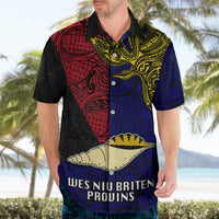 Personalised Papua New Guinea West New Britain Province Hawaiian Shirt PNG Birds Of Paradise Polynesian Arty Style LT03 - Polynesian Pride