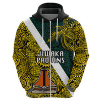 Papua New Guinea Jiwaka Province Hoodie PNG Birds Of Paradise Polynesian Arty Style LT03 - Polynesian Pride