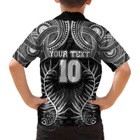 Custom New Zealand Rugby Hawaiian Shirt Aotearoa Champion Cup History with Silver Fern LT03 - Polynesian Pride