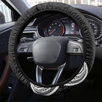 New Zealand Rugby Steering Wheel Cover Aotearoa Champion Cup History with Haka Dance LT03 - Polynesian Pride