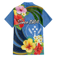 Kosrae Constitution Day Family Matching Summer Maxi Dress and Hawaiian Shirt Hibiscus Mix Maori Tattoo Pattern LT03 - Polynesian Pride