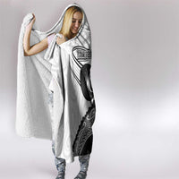 Personalised Aotearoa Lawn Bowls Hooded Blanket Maori and Silver Fern Half Style - Polynesian Pride