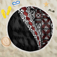 Tonga Ngatu Art Tattoo Polynesian Beach Blanket