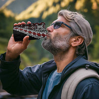 Tonga Ngatu Art Tattoo Polynesian 4 in 1 Can Cooler Tumbler