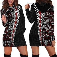 Tonga Ngatu Art Tattoo Polynesian Hoodie Dress