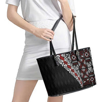Tonga Ngatu Art Tattoo Polynesian Leather Tote Bag