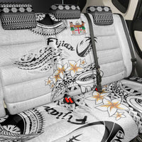 Fijian Traditional Culture Back Car Seat Cover Tapa Tribal Tattoos - Polynesian Pride