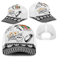 Fijian Traditional Culture Baseball Net Cap Tapa Tribal Tattoos - Polynesian Pride