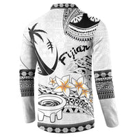 Fijian Traditional Culture Button Sweatshirt Tapa Tribal Tattoos - Polynesian Pride