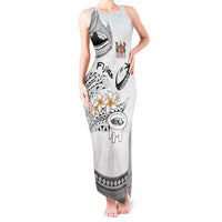 Fijian Traditional Culture Tank Maxi Dress Tapa Tribal Tattoos - Polynesian Pride