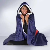 Rugby Samoa Hooded Blanket Siva Tau Spirit Sporty Vibes - Polynesian Pride