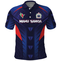 Custom Rugby Samoa Polo Shirt Siva Tau Spirit Sporty Vibes - Polynesian Pride