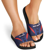 Rugby Samoa Slide Sandals Siva Tau Spirit Sporty Vibes - Polynesian Pride