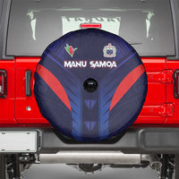 Rugby Samoa Spare Tire Cover Siva Tau Spirit Sporty Vibes LT03 - Polynesian Pride