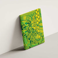 Cook Islands Vaa Polynesian Art Tattoo Canvas Wall Art National Color