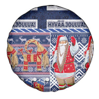 Yule Goat Joulupukki Finnish Christmas Spare Tire Cover Scandinavian Pattern