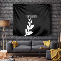Personalised New Zealand Canoeing Special Jersey Tapestry LT03 Black - Polynesian Pride