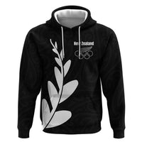 Personalised New Zealand Canoeing Special Jersey Zip Hoodie