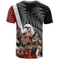 New Zealand Te Matatini T Shirt Kapa Haka and Silver Fern - Maori Art Pattern LT03 - Polynesian Pride