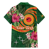 Manuʻa Islands Family Matching Mermaid Dress and Hawaiian Shirt Polynesian Art Tattoo Style and Tropical Plants