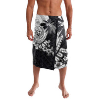 Hafa Adai Guam Lavalava Polynesian Palm Tree Tattoo Hibiscus and Plumeria Art