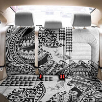 Hawaiian Tribal Manta Ray Back Car Seat Cover Kakau Tattoo and Polynesian Art Motif Pattern LT03 - Polynesian Pride