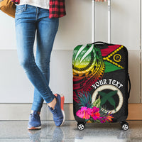 Vanuatu 44th Anniversary Luggage Cover Boars Tusk Tugeta Yumi Selebretem Indipendens Dei