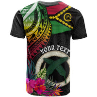 Vanuatu 44th Anniversary T Shirt Boars Tusk Tugeta Yumi Selebretem Indipendens Dei LT03 - Polynesian Pride