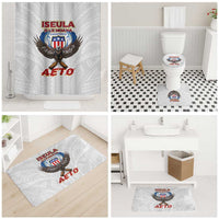 American Samoa Fautasi Bathroom Set Pago Pago Aeto and Iseula o le Moana of Fagatogo White Color - Polynesian Pride