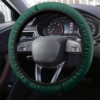 Personalised South Africa and New Zealand Steering Wheel Cover King Protea and Silver Fern Mix Culture Pattern
