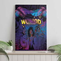 Aotearoa Arts Festival 2025 Canvas Wall Art Maori Music Art Dance - Rhythmic Vibes