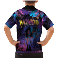 Aotearoa Arts Festival 2025 Family Matching Mermaid Dress and Hawaiian Shirt Maori Music Art Dance - Rhythmic Vibes LT03 - Polynesian Pride