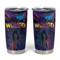 Aotearoa Arts Festival 2025 Tumbler Cup Maori Music Art Dance - Rhythmic Vibes LT03 Black - Polynesian Pride