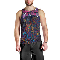 Aotearoa Arts Festival 2025 Men Tank Top Maori Performing Art and Music - Rhythmic Vibes