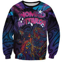 Aotearoa Arts Festival 2025 Sweatshirt Maori Performing Art and Music - Rhythmic Vibes LT03 Unisex Black - Polynesian Pride