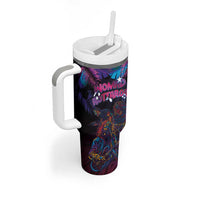 Aotearoa Arts Festival 2025 Tumbler With Handle Maori Performing Art and Music - Rhythmic Vibes LT03 - Polynesian Pride