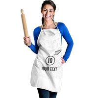Custom New Zealand Football Apron The Whites-Sporty T90 Style LT03 - Polynesian Pride