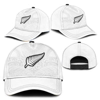 New Zealand Football Classic Cap The Whites-Sporty T90 Style LT03 - Polynesian Pride