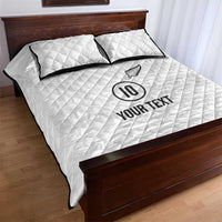 Custom New Zealand Football Quilt Bed Set The Whites-Sporty T90 Style - Polynesian Pride