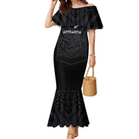 Custom Aotearoa Rugby Family Matching Mermaid Dress and Hawaiian Shirt The Blacks-Sporty T90 Style - Polynesian Pride