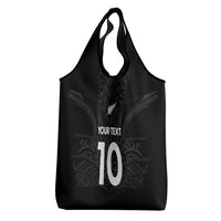 Custom Aotearoa Rugby Grocery Bag The Blacks-Sporty T90 Style LT03 - Polynesian Pride